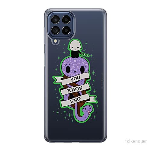 ERT GROUP mobiltelefonfodral för Samsung M53 5G originalt och officiellt licensierat Harry Potter mönster 243 optimalt anpassad till formen på mobiltelefonen, gedeeltelijk transparant 5905511391683