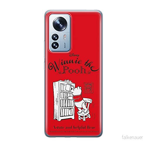 ERT GROUP mobiltelefonfodral för Xiaomi 12 / 12X originalt och officiellt licensierat Disney mönster Winnie the Pooh & Friends 018, fodral tillverkad av TPU plast 5905511482527