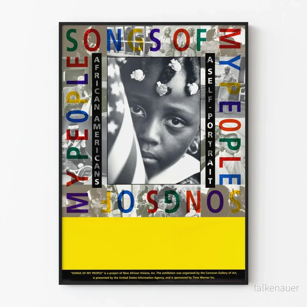 Poster Songs of My People - Afroamerikanska porträtt