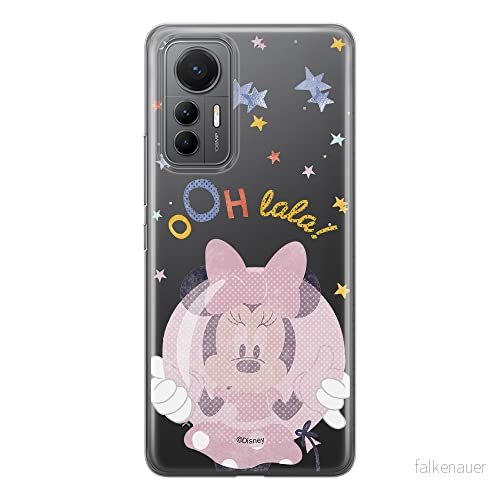 ERT GROUP mobiltelefonfodral för Xiaomi 12 LITE originalt och officiellt licensierat Disney mönster Minnie 046 optimalt anpassad till formen på mobiltelefonen, gedeeltelijk transparant 5905511502553