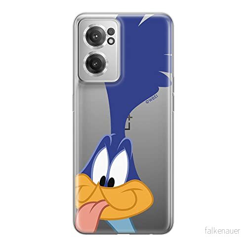 ERT GROUP mobiltelefonfodral för Oneplus NORD CE 2 originalt och officiellt licensierat Looney Tunes mönster Road Runner 002 optimalt anpassad till formen på mobiltelefonen, gedeeltelijk transparant 5905511286132