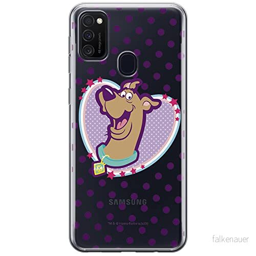 ERT GROUP mobiltelefonfodral för Samsung M21 originalt och officiellt licensierat Scooby Doo mönster 005 optimalt anpassad till formen på mobiltelefonen, gedeeltelijk transparant 5903040482834