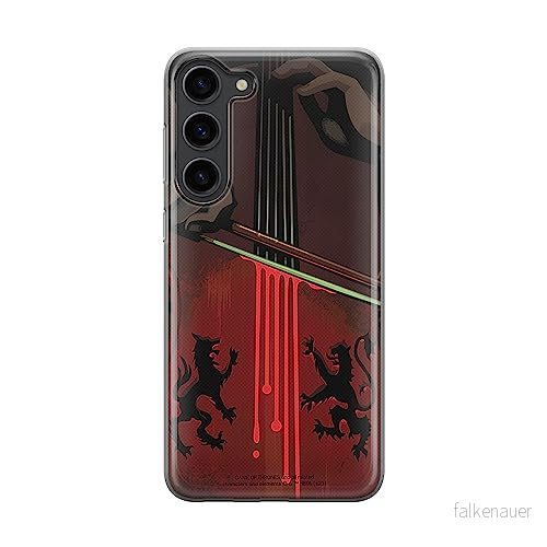 ERT GROUP mobiltelefonfodral för Samsung S23 PLUS originalt och officiellt licensierat Game of Thrones mönster 005 optimalt anpassad till formen på mobiltelefonen, fodral tillverkad av TPU plast 5905511438036