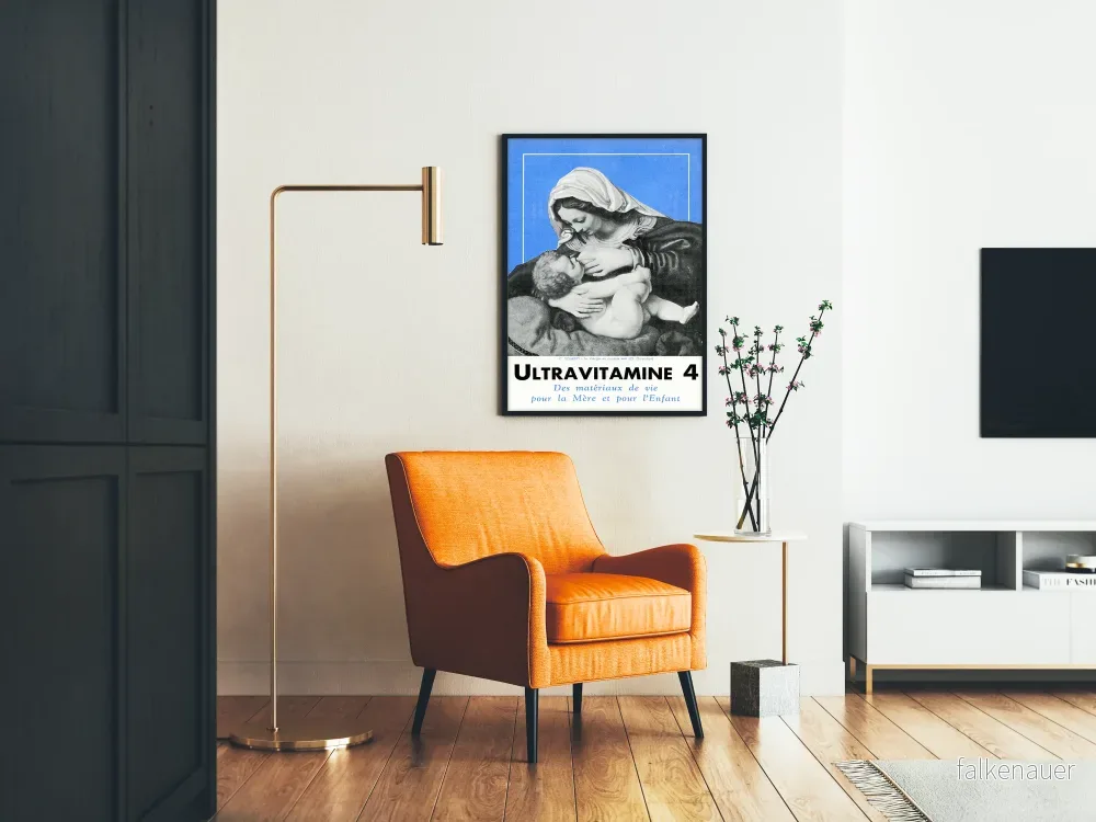 Vintageposter UltravITamine 4 - Mor och Barn - Bild 2