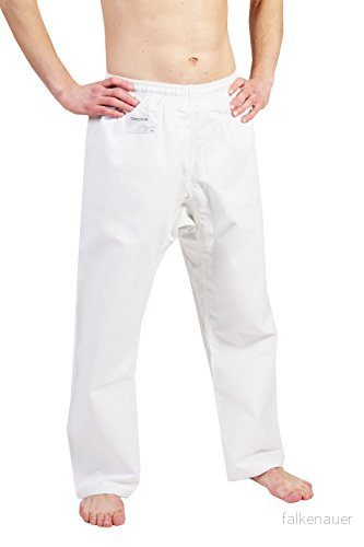 DEPICE Unisex vuxen karatebyxor enkelbyxor, vit, 160 cm 4262412513561