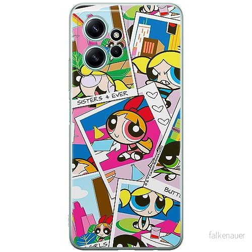 ERT GROUP mobiltelefonfodral för Xiaomi REDMI NOTE 12 4G originalt och officiellt licensierat The Powerpuff Girls mönster 019 anpassad till formen på mobiltelefonen, fodral tillverkad av TPU plast 5905511966942