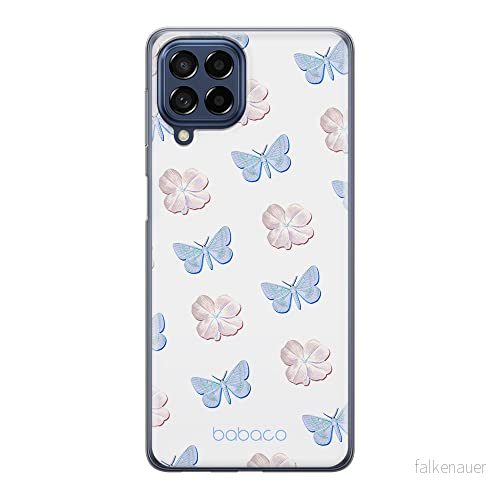 ERT GROUP mobiltelefonfodral för Samsung M53 5G originalt och officiellt licensierat Babaco mönster Flowers 043 optimalt anpassad till formen på mobiltelefonen, fodral tillverkad av TPU plast 5905511391553