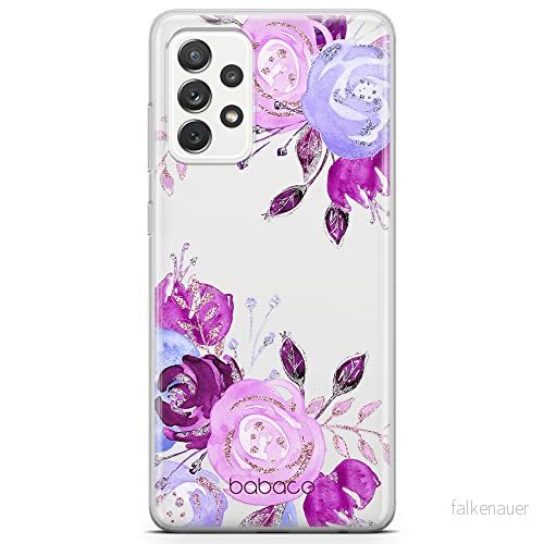 ERT GROUP mobiltelefonfodral för Samsung A72 5G originalt och officiellt licensierat Babaco mönster Flowers 005 optimalt anpassad till formen på mobiltelefonen, gedeeltelijk transparant 5904805387142