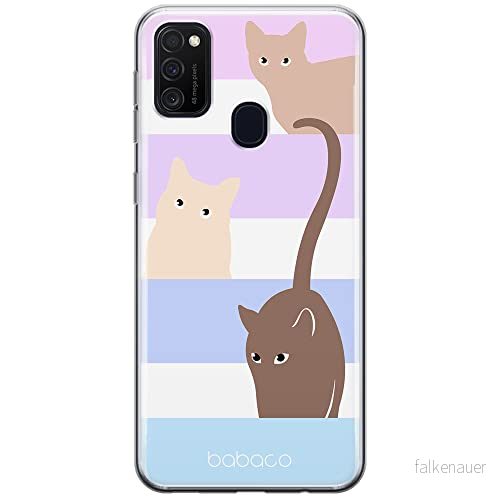 ERT GROUP mobiltelefonfodral för Samsung M21 / M30S originalt och officiellt licensierat Babaco mönster Cats 014 optimalt anpassad till formen på mobiltelefonen, fodral tillverkad av TPU plast 5905131096234