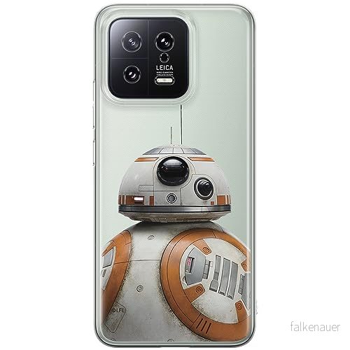 ERT GROUP mobiltelefonfodral för Xiaomi 13 originalt och officiellt licensierat Star Wars mönster BB 8 002 optimalt anpassad till formen på mobiltelefonen, gedeeltelijk transparant 5905511901516