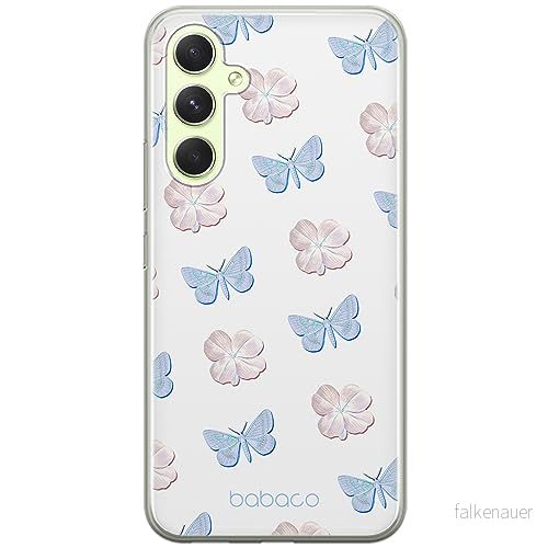 ERT GROUP mobiltelefonfodral för Samsung A54 5G originalt och officiellt licensierat Babaco mönster Flowers 043 optimalt anpassad till formen på mobiltelefonen, fodral tillverkad av TPU plast 5905511809959