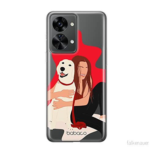 ERT GROUP mobiltelefonfodral för Oneplus NORD 2T 5G originalt och officiellt licensierat Babaco mönster Dogs 006 optimalt anpassad till formen på mobiltelefonen, gedeeltelijk transparant 5905511274191