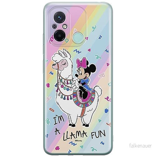 ERT GROUP mobiltelefonfodral för Xiaomi REDMI 12C/ 11A originalt och officiellt licensierat Disney mönster Minnie 049 anpassad till formen på mobiltelefonen, fodral tillverkad av TPU plast 5905511854072