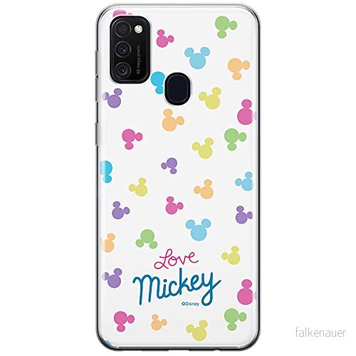 ERT GROUP mobiltelefonfodral för Samsung M21 originalt och officiellt licensierat Disney mönster Mickey 017 optimalt anpassad till formen på mobiltelefonen, fodral tillverkad av TPU plast 5903537834092