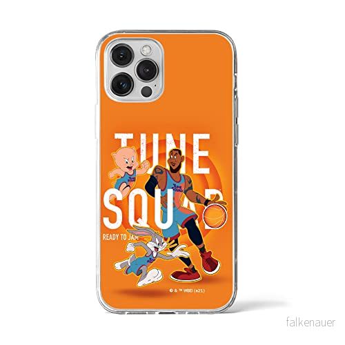 ERT GROUP mobiltelefonfodral för Iphone 12 PRO MAX originalt och officiellt licensierat Looney Tunes mönster Space Jam 004 anpassad till formen på mobiltelefonen, fodral tillverkad av TPU plast 5905511021368