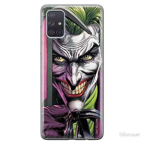 ERT GROUP mobiltelefonfodral för Samsung A71 originalt och officiellt licensierat DC mönster Joker 014 optimalt anpassad till formen på mobiltelefonen, fodral tillverkad av TPU plast 5905131562449
