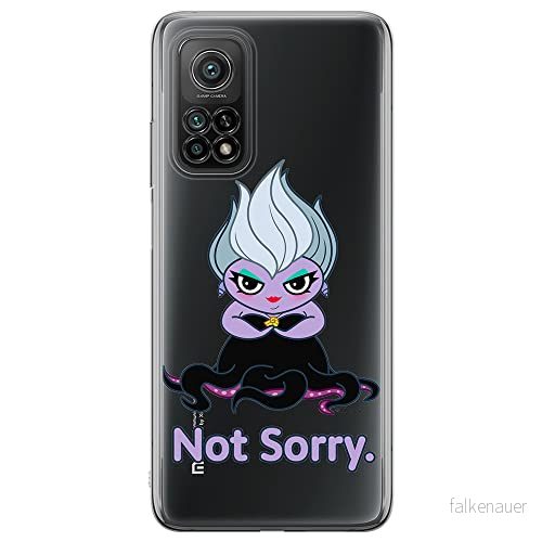 ERT GROUP mobiltelefonfodral för Huawei P20 LITE originalt och officiellt licensierat Disney mönster Ursula 004 Vit optimalt anpassad till formen på mobiltelefonen, gedeeltelijk transparant 5905131460998