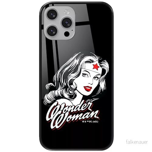 ERT GROUP mobiltelefonfodral för Apple Iphone 13 originalt och officiellt licensierat DC mönster Wonder Woman 023 tillverkad av härdat glas, skyddsfodral 5904805870415