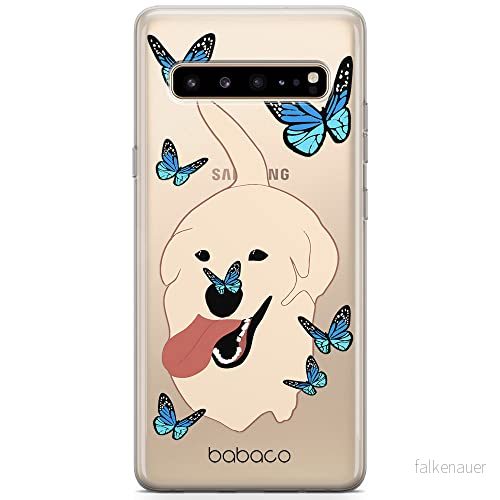 ERT GROUP mobiltelefonfodral för Samsung S10 5G originalt och officiellt licensierat Babaco mönster Dogs 011 Vit optimalt anpassad till formen på mobiltelefonen, gedeeltelijk transparant 5905131005076