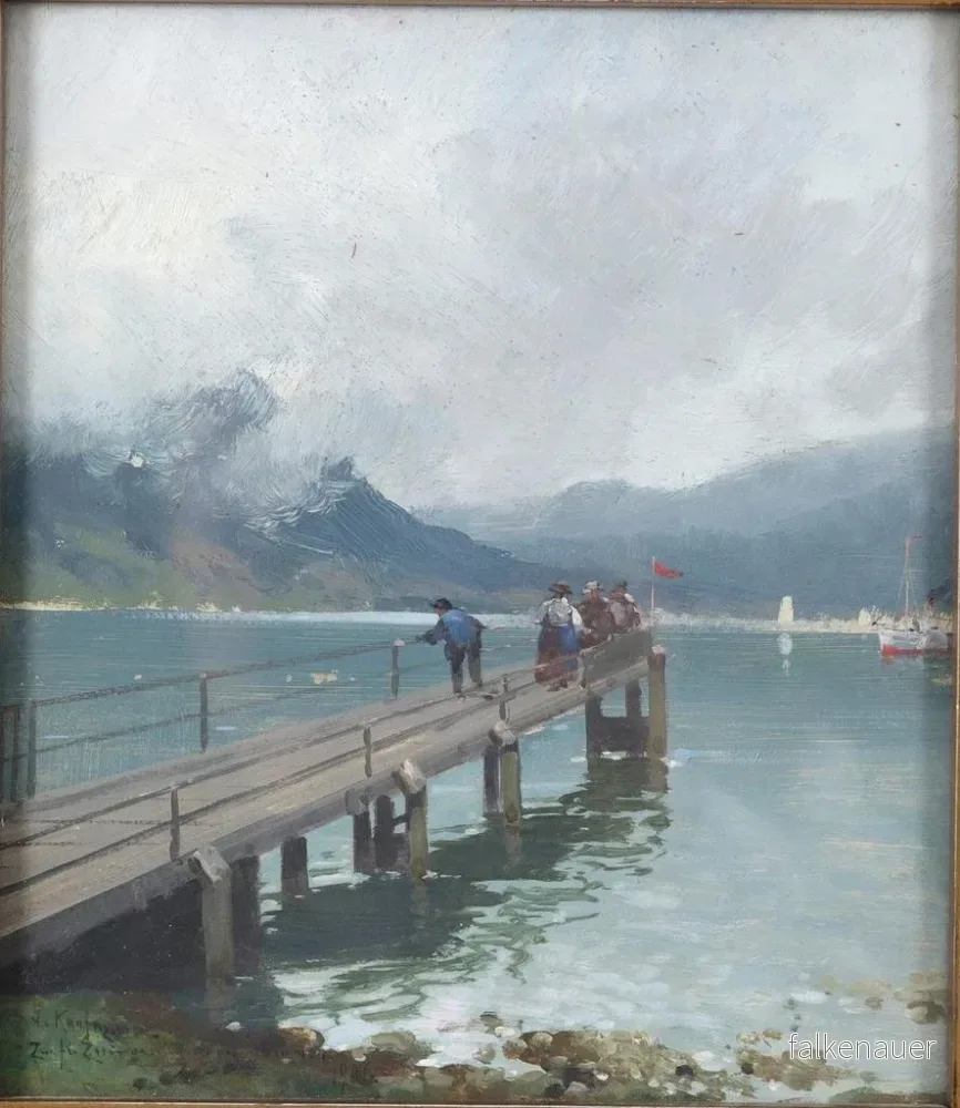 Målning En souvenir de l'été - Adolf Kaufmann | Konsttryck - Bild 2