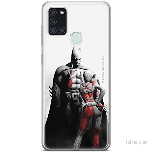 ERT GROUP mobiltelefonfodral för Samsung A21s originalt och officiellt licensierat DC mönster Batman 012 optimalt anpassad till formen på mobiltelefonen, fodral tillverkad av TPU plast 5903040264232