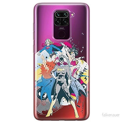 ERT GROUP mobiltelefonfodral för Xiaomi REDMI NOTE 9 originalt och officiellt licensierat DC mönster Super Girls 001 optimalt anpassad till formen på mobiltelefonen, gedeeltelijk transparant 5903040337059