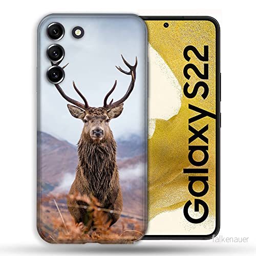 Fodral för Samsung Galaxy S22 Hjort Jakt berg 3614848201467