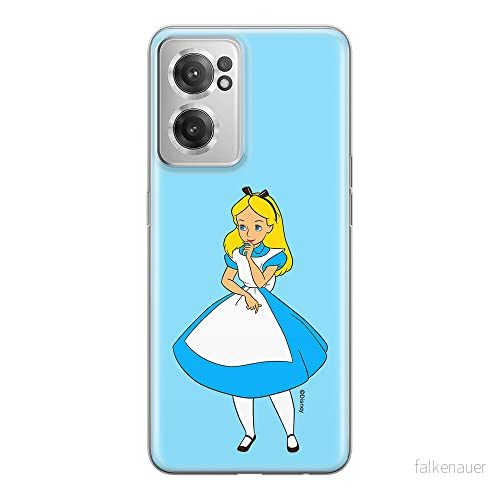 ERT GROUP mobiltelefonfodral för Oneplus NORD CE 2 originalt och officiellt licensierat Disney mönster Alice 010 optimalt anpassad till formen på mobiltelefonen, fodral tillverkad av TPU plast 5905511289287