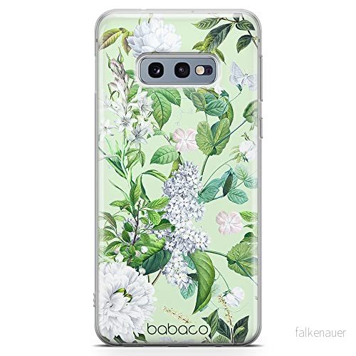 ERT GROUP mobiltelefonfodral för Samsung S10e originalt och officiellt licensierat Babaco mönster Flowers 038 optimalt anpassad till formen på mobiltelefonen, fodral tillverkad av TPU plast 5905131303370