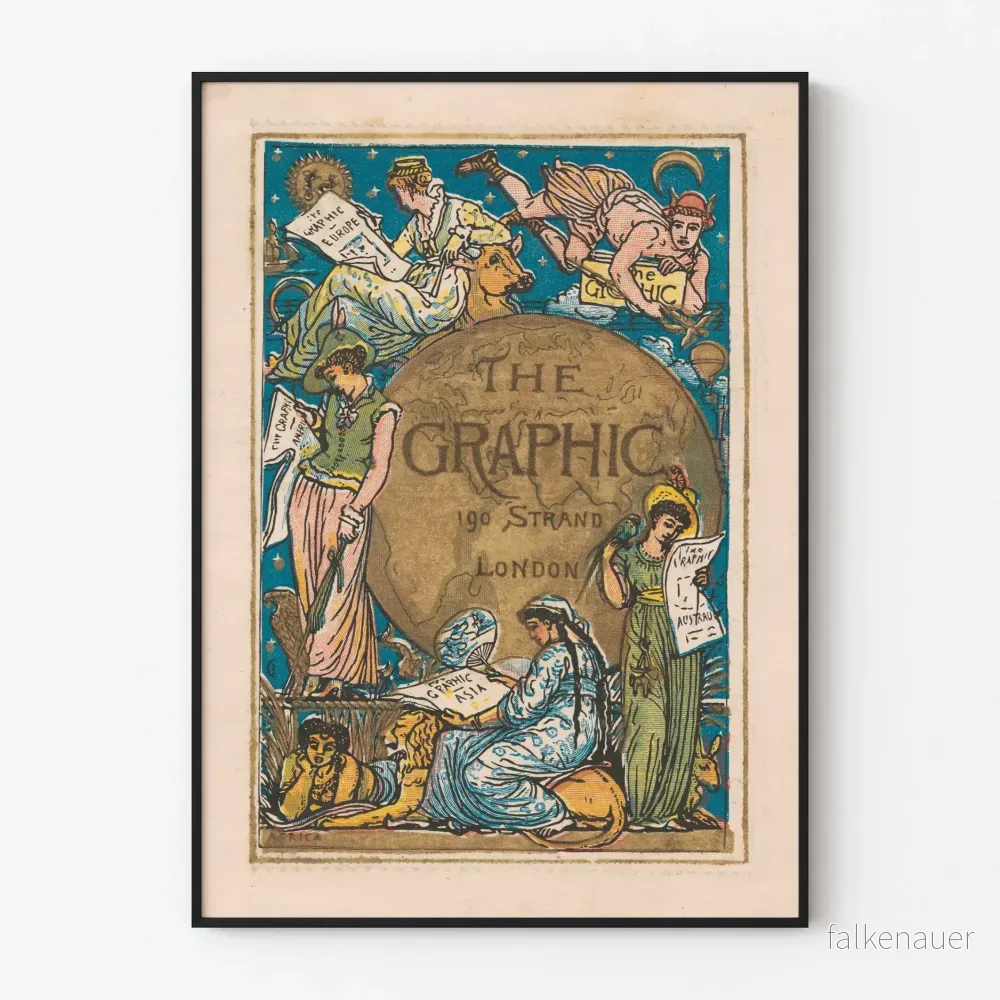 Vintageposter The Graphic London 190 Strand