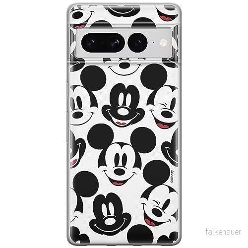 ERT GROUP mobiltelefonfodral för Google PIXEL 7 PRO originalt och officiellt licensierat Disney mönster Mickey 018 optimalt anpassad till formen på mobiltelefonen, fodral tillverkad av TPU plast 5905795162368