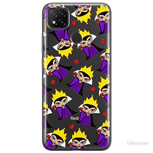 ERT GROUP mobiltelefonfodral för Xiaomi REDMI 9C originalt och officiellt licensierat Disney mönster The Evil Queen 003 optimalt anpassad till formen på mobiltelefonen, gedeeltelijk transparant 5905131470492