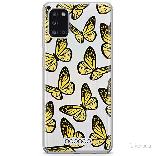 ERT GROUP mobiltelefonfodral för Samsung A31 originalt och officiellt licensierat Babaco mönster Butterflies 002 optimalt anpassad till formen på mobiltelefonen, gedeeltelijk transparant 5904805737077