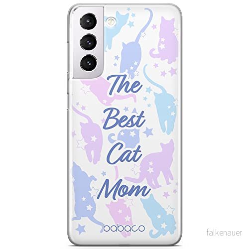 ERT GROUP mobiltelefonfodral för Samsung S21 PLUS originalt och officiellt licensierat Babaco mönster Cats 017 optimalt anpassad till formen på mobiltelefonen, fodral tillverkad av TPU plast 5905131083500