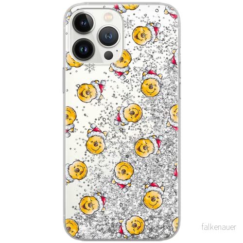 ERT GROUP mobiltelefonfodral för Apple Iphone 12 PRO MAX originalt och officiellt licensierat Disney mönster Winnie the Pooh and friends 023, med glitter overflow effekt 5903040382868