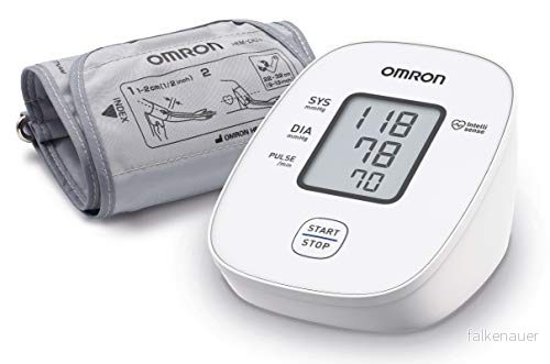 OMRON X2 Basic Automatisk blodtrycksmätare för överarmen, blodtrycksmätning i hemmet vuxna 4015672112858