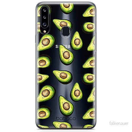 ERT GROUP mobiltelefonfodral för Samsung A20S originalt och officiellt licensierat Babaco mönster Fruits 001 optimalt anpassad till formen på mobiltelefonen, gedeeltelijk transparant 5904805437595