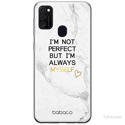 ERT GROUP mobiltelefonfodral för Samsung M21 originalt och officiellt licensierat Babaco mönster Positive vibes 005 optimalt anpassad till formen på mobiltelefonen, fodral tillverkad av TPU plast 5903932952339