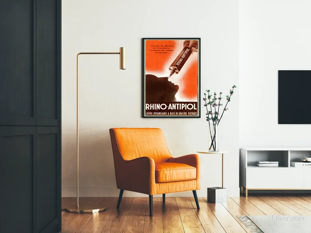 Vintageposter Rhino-Antipiol kräm immunisera - Bild 2