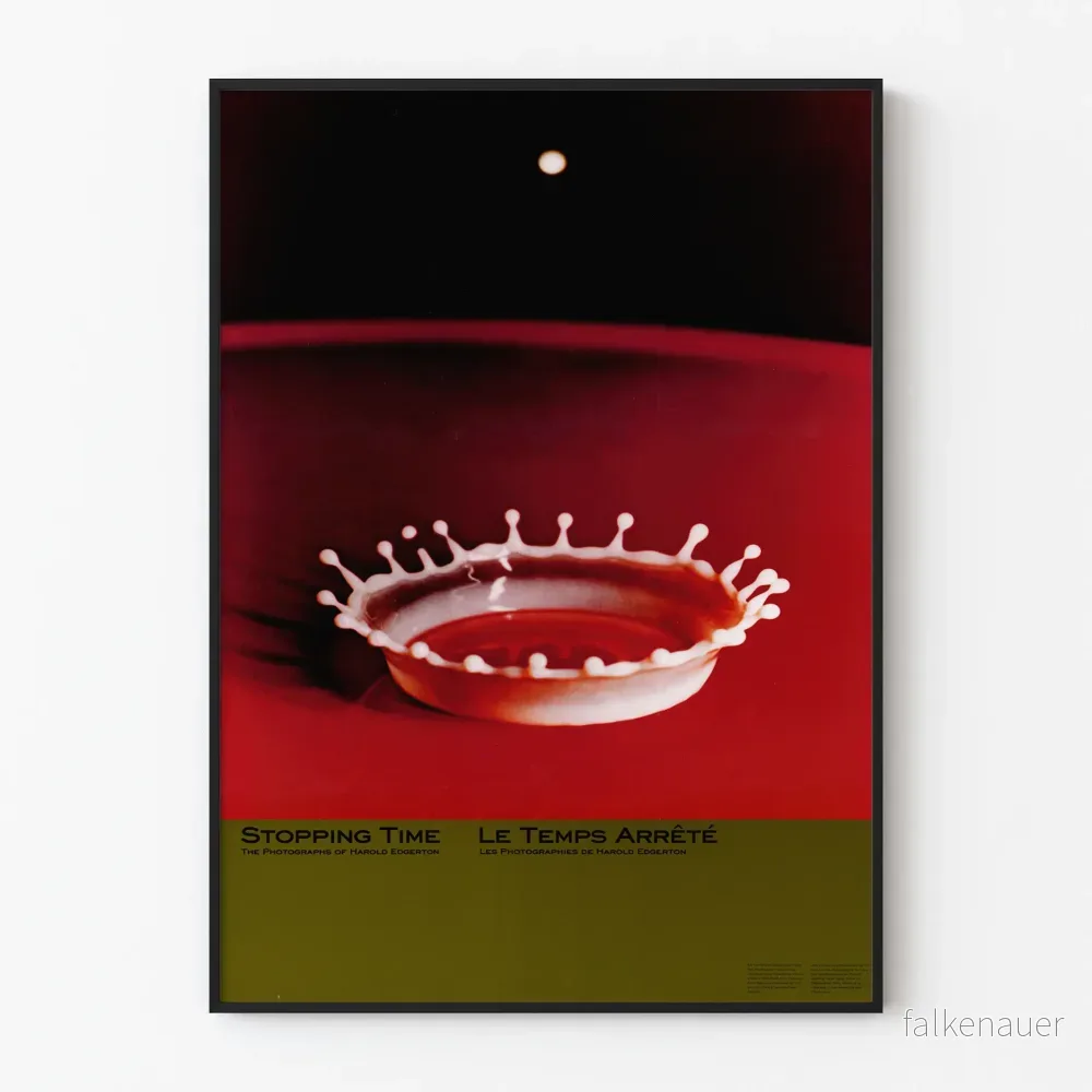 Poster Stopping Time - Fotografiet av Harold Edgerton