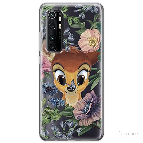ERT GROUP mobiltelefonfodral för Xiaomi MI NOTE 10 Lite originalt och officiellt licensierat Disney mönster Bambi 011 optimalt anpassad till formen på mobiltelefonen, gedeeltelijk transparant 5904805585692