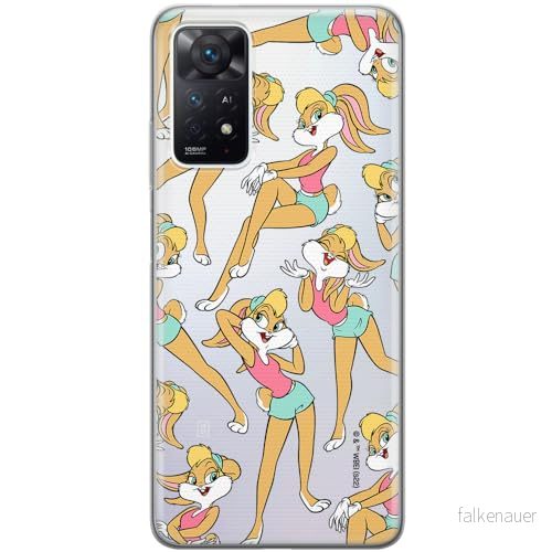 ERT GROUP mobiltelefonfodral för Xiaomi REDMI NOTE 11 PRO 5G/ 4G/ Plus 5G originalt och officiellt licensierat Looney Tunes mönster Lola 003, gedeeltelijk transparant 5905511640224