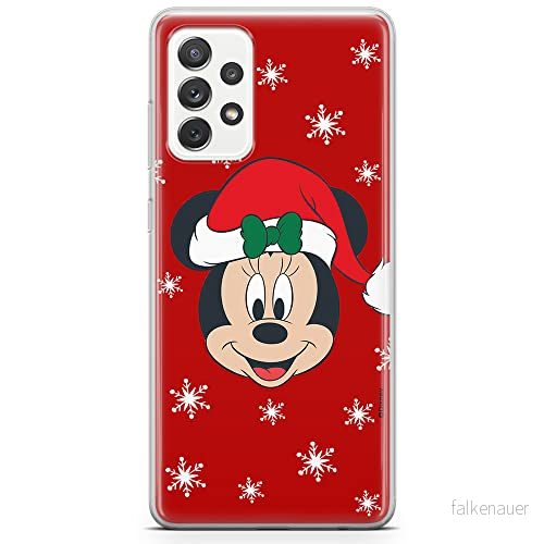 ERT GROUP mobiltelefonfodral för Samsung A73 5G originalt och officiellt licensierat Disney mönster Minnie 061 optimalt anpassad till formen på mobiltelefonen, fodral tillverkad av TPU plast 5904805512599