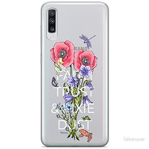 ERT GROUP mobiltelefonfodral för Samsung A70 originalt och officiellt licensierat Disney mönster Tinker Bell 003 optimalt anpassad till formen på mobiltelefonen, fodral tillverkad av TPU plast 5904805664472
