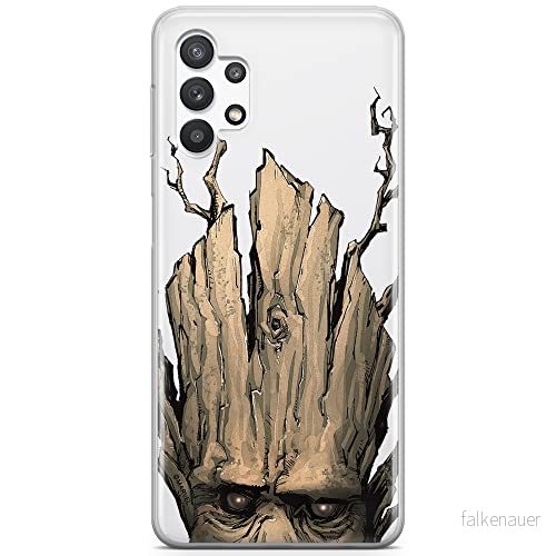 ERT GROUP mobiltelefonfodral för Samsung A32 5G originalt och officiellt licensierat Marvel mönster Groot 002 optimalt anpassad till formen på mobiltelefonen, gedeeltelijk transparant 5903040049747