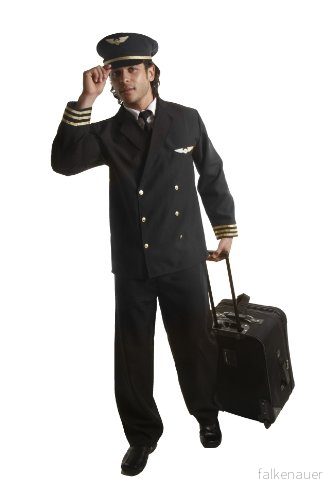 Dress Up America Mode Pilotjacka för vuxna 86138906650
