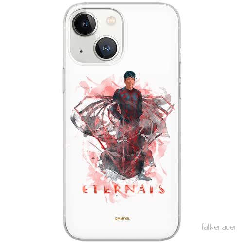 ERT GROUP mobiltelefonfodral för Iphone 13 originalt och officiellt licensierat Marvel mönster Eternals 009 Vit optimalt anpassad till formen på mobiltelefonen, fodral tillverkad av TPU plast 5904805120299