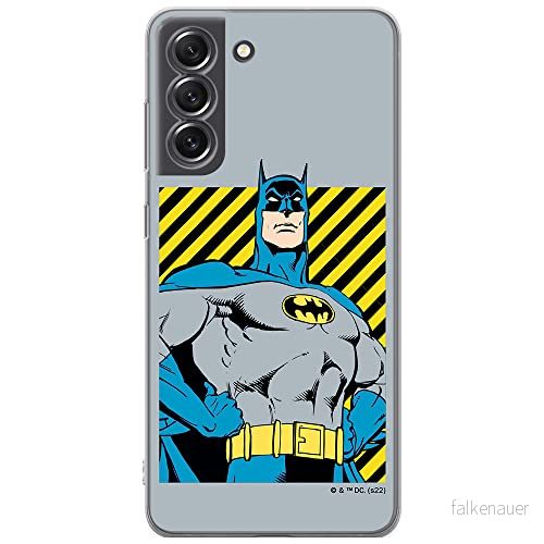 ERT GROUP mobiltelefonfodral för Samsung S21 FE originalt och officiellt licensierat DC mönster Batman 069 optimalt anpassad till formen på mobiltelefonen, fodral tillverkad av TPU plast 5905131525598