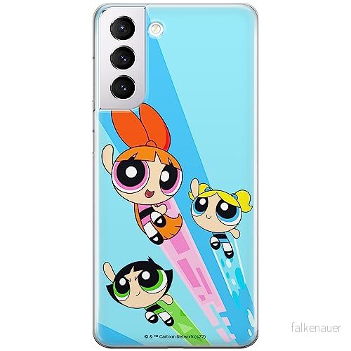 ERT GROUP mobiltelefonfodral för Samsung S21 PLUS originalt och officiellt licensierat The Powerpuff Girls mönster 032, fodral tillverkad av TPU plast 5905511978273