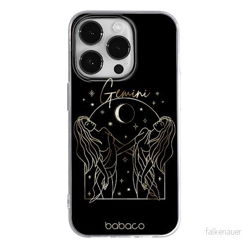 ERT GROUP mobiltelefonfodral för Apple Iphone 14 PRO MAX originalt och officiellt licensierat Babaco mönster Zodiac Woman 003 anpassad till formen på mobiltelefonen, fodral tillverkad av TPU plast 5905131933294